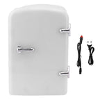 Mini Beauty Fridge, Mini Refrigerator Fridges for Bedrooms, Portable Small Fridge for Car, Travel, Home Skincare, Makeup (UK Plug)