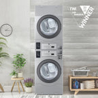 Crossover Crossover 2.0 by Wascomat Coin-Operated Electric Dryer stacked units