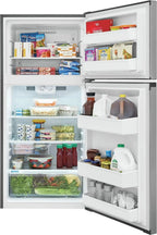 Frigidaire FFHT1425VV 13.9 Cu. Ft. Top Freezer Refrigerator, Stainless Steel