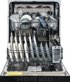 Kenmore 02214592 Built-in 24" Stainless Steel Tub Dishwasher, SmartWash, White, 34"H x 24"W x 25"D