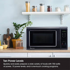 Magic Chef 0.9 cu ft Countertop Microwave Oven in Black