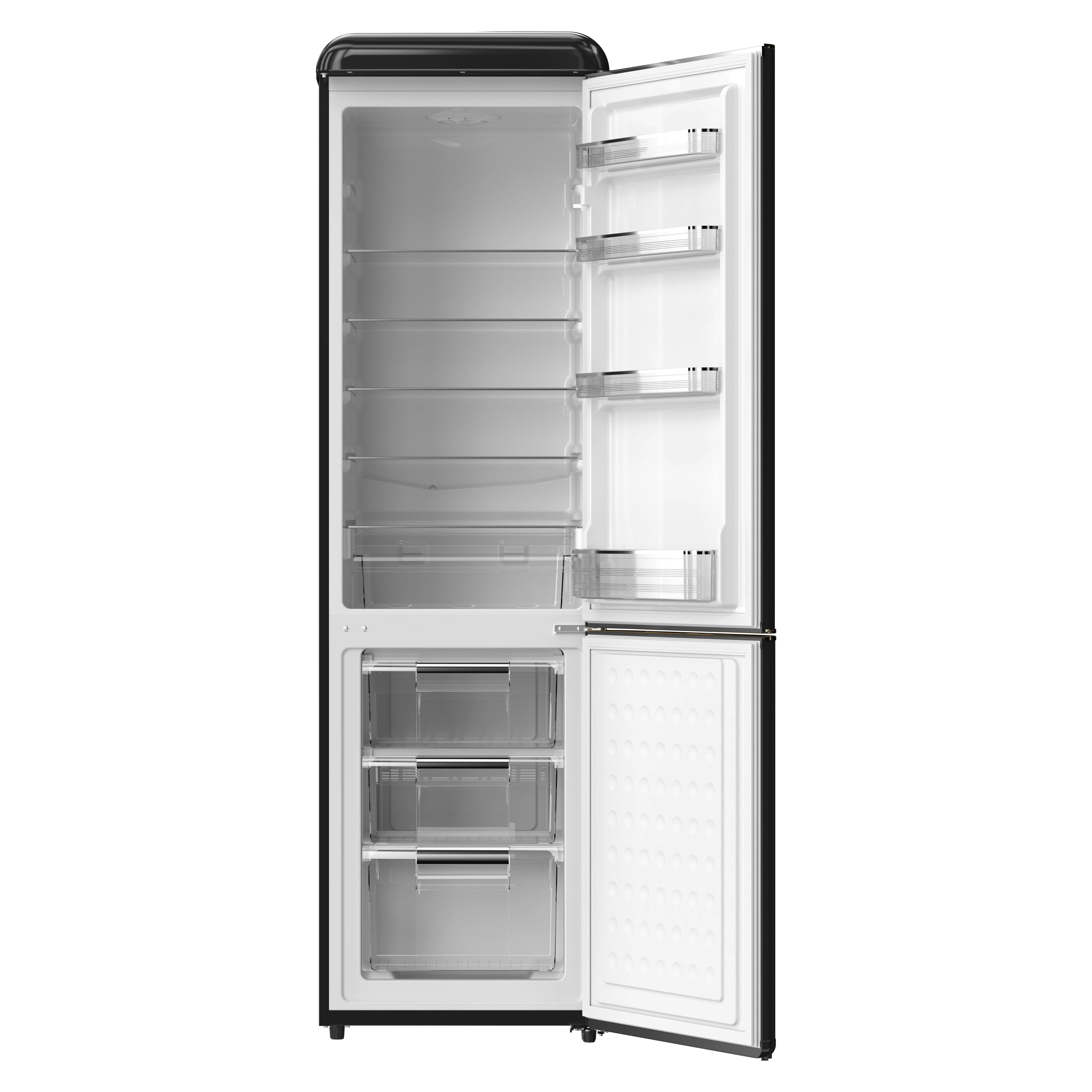 Frigidaire 9.0 Cu. Ft. Bottom Mount Retro Refrigerator, Black