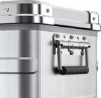 APL35 Aluminum Dual Zone 37QT Portable Refrigerator Silver