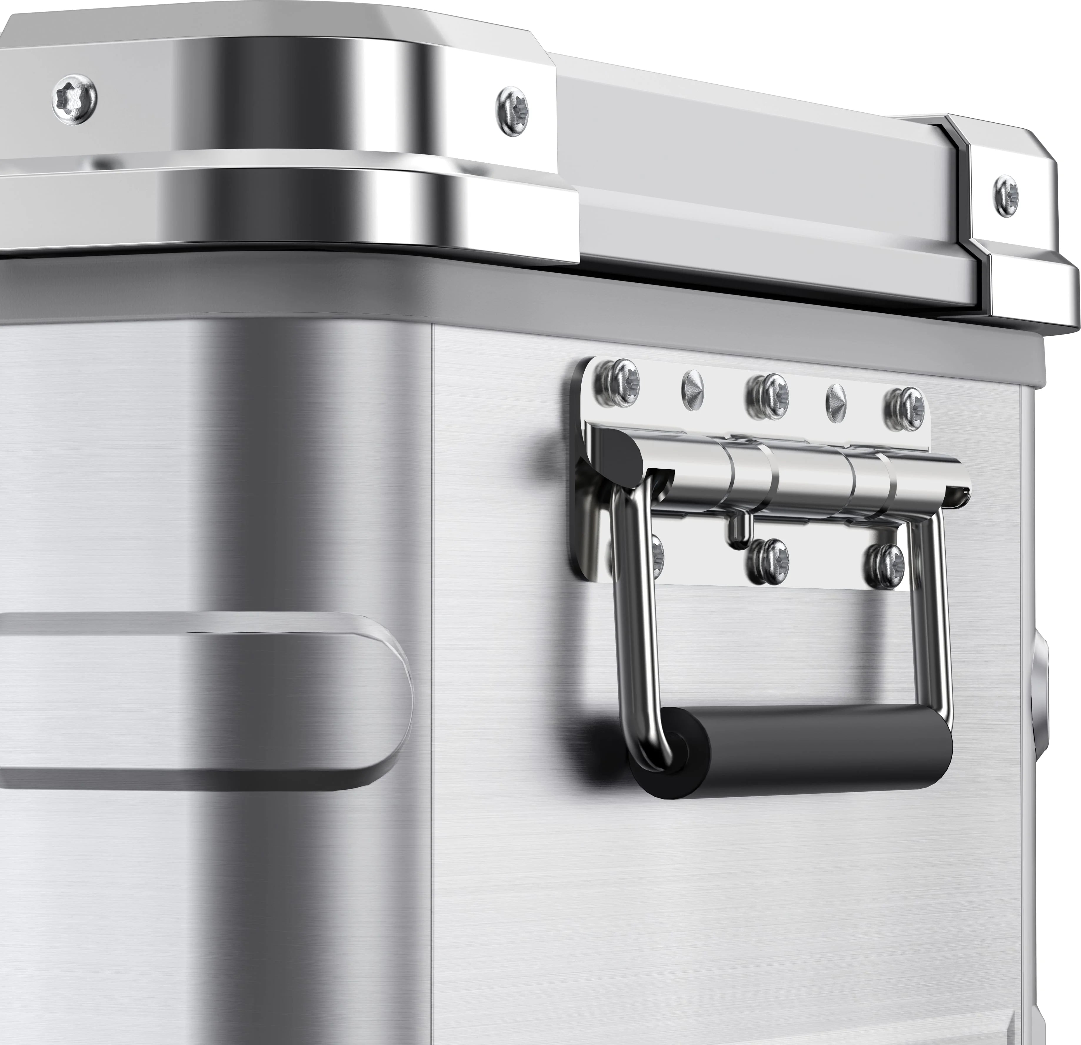 APL35 Aluminum Dual Zone 37QT Portable Refrigerator Silver