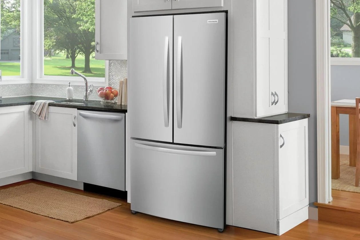 Frigidaire FRFG1723AV 18 Cu. Ft. Counter-Depth French Door Refrigerator, Stainless Steel