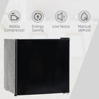 Resenkos 1.1 Cu.Ft Countertop Mini Freezer, Compact Upright Freezer with Removable Shelves, Red