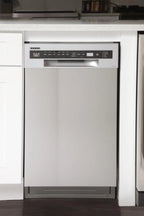 Kucht Professional 18" Stainless Steel Front Control Dishwashers in Silver