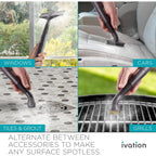 Ivation Steam Cleaner, Powerful Multipurpose Steamer w/ 18 Accessories