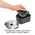 Hamilton FlexBrew Programmable Single Serve Pod to 12 Cup Coffee Maker, Black