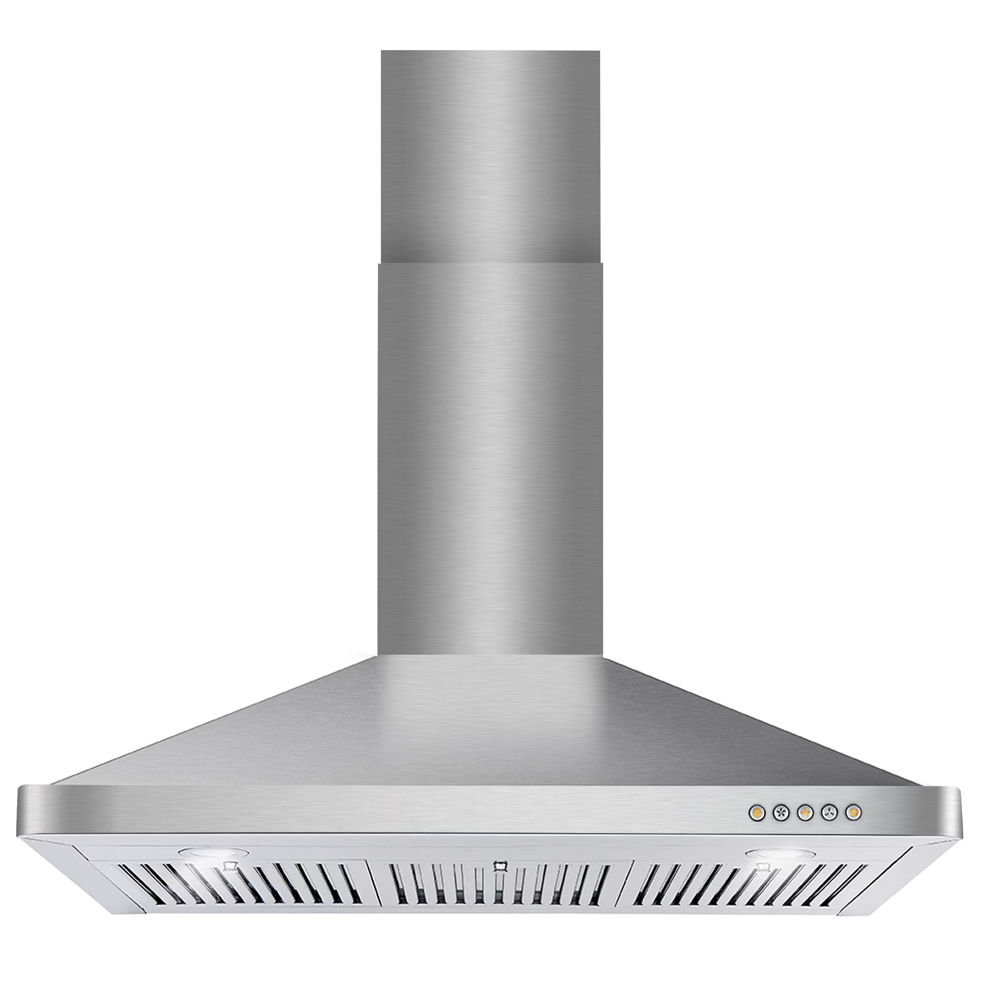 Cosmo 30 in. Ducted Range Hood in Stainless Steel with Touch Controls, LED Lighting and Permanent Filters