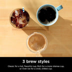 Single-cup Coffee Maker, Brewing Ground Coffee, Compact Design, Iced Coffee Maker