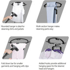 SALAV? Professional Series Garment Steamer with Stainless Steel Plated Nozzle in Gold