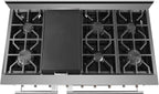 NXR 48'' Stainless Steel Professional Free-standing Gas Range with Griddle, 7.2 cu ft. Convection Oven SC4811
