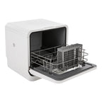Portable Compact Countertop Mini Dishwasher with Water Tank Leak-Proof Air Dry