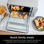 Ninja Air Fry Basket, 2 Sheet Pans, 2 Wire Racks, DCT601