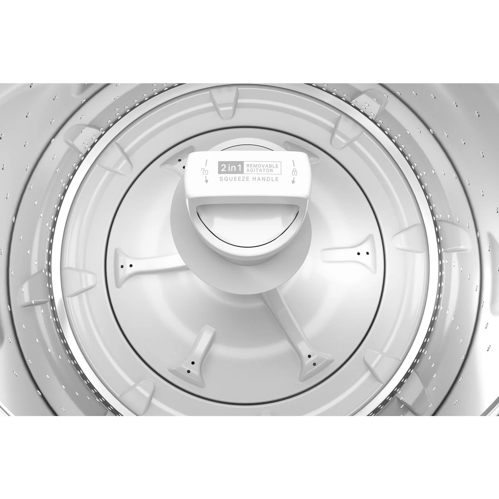 Whirlpool? Brand New WTW4957PW, 3.8-3.9 Cu. Ft. 2 in 1 Top Load Washer with Removable Agitator Capacity 3.8 Cu ft