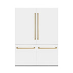 ZLINE KITCHEN AND BATH RBIVZWM60CB french door built in refrigerator