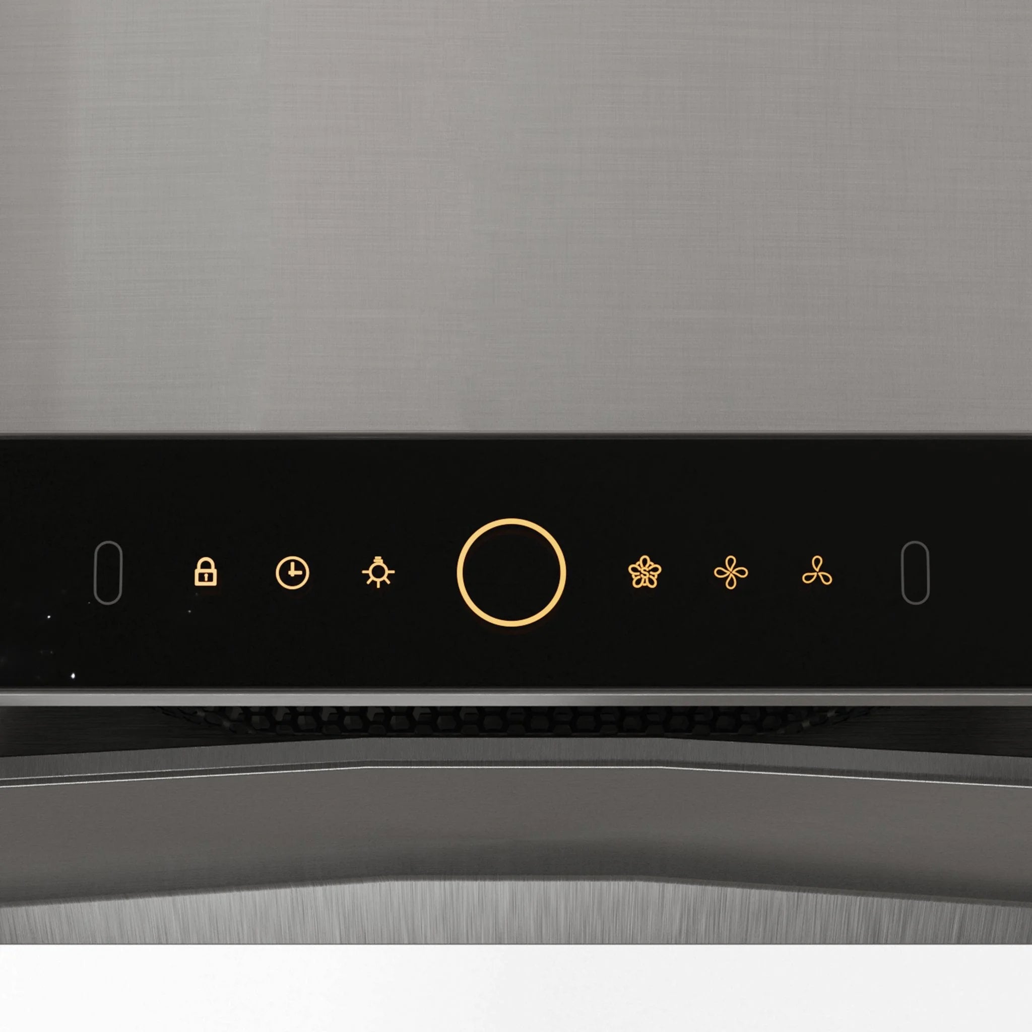 FOTILE EMG7508 Perimeter Vent Series 30 in. 1200 CFM Wall-Mount Range Hood with 2 LED Lights and Motion Activation in Stainless Steel