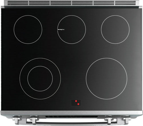 Bosch 30a?? 4.6 cu ft Slide-In Double Oven Electric Range in Stainless Steel