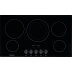 Frigidaire FGEC3648UB 36 Gallery Series Electric Cooktop, 5 Elements Ceramic Glass Cooktop Hot Surface Indicator, in Black