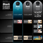 Shark ION Robot Vacuum, Wi-Fi Connected, Black, RV754