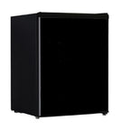 Midea 2.4 Cu Ft Compact Refrigerator WHS-87LSS1, Stainless Steel