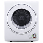 EUHOMY 1.5 Cu.Ft Portable Clothes Dryer 850W Front Load with 200 Minute Timer for Apartment Home DOE Certified, White