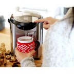 Tiger PDU-A40U-K 40L Electric Kettle with LCD Control Panel Silver Black