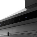ZLINE 36 in. Wall Mount Range Hood in Black Stainless Steel (BSKBN-36)