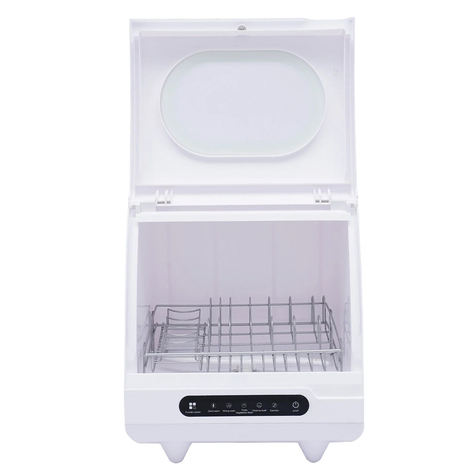 1200W Portable Countertop Mini Dishwasher Dish Washing Machine 5 Washing Program for cleaning dishes, vegetables, fruits