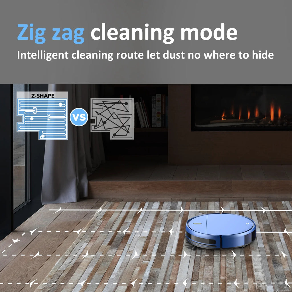 ONSON Robot Vacuum Cleaner, Robot Vacuum and Mop Combo with WIFI/Alexa for Pet Hair and Hard Floor