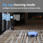 ONSON Robot Vacuum Cleaner, Robot Vacuum and Mop Combo with WIFI/Alexa for Pet Hair and Hard Floor
