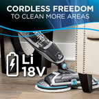 BISSELL Spinwave Cordless Powered Hard Floor Spin Mop and Cleaner, 2315A