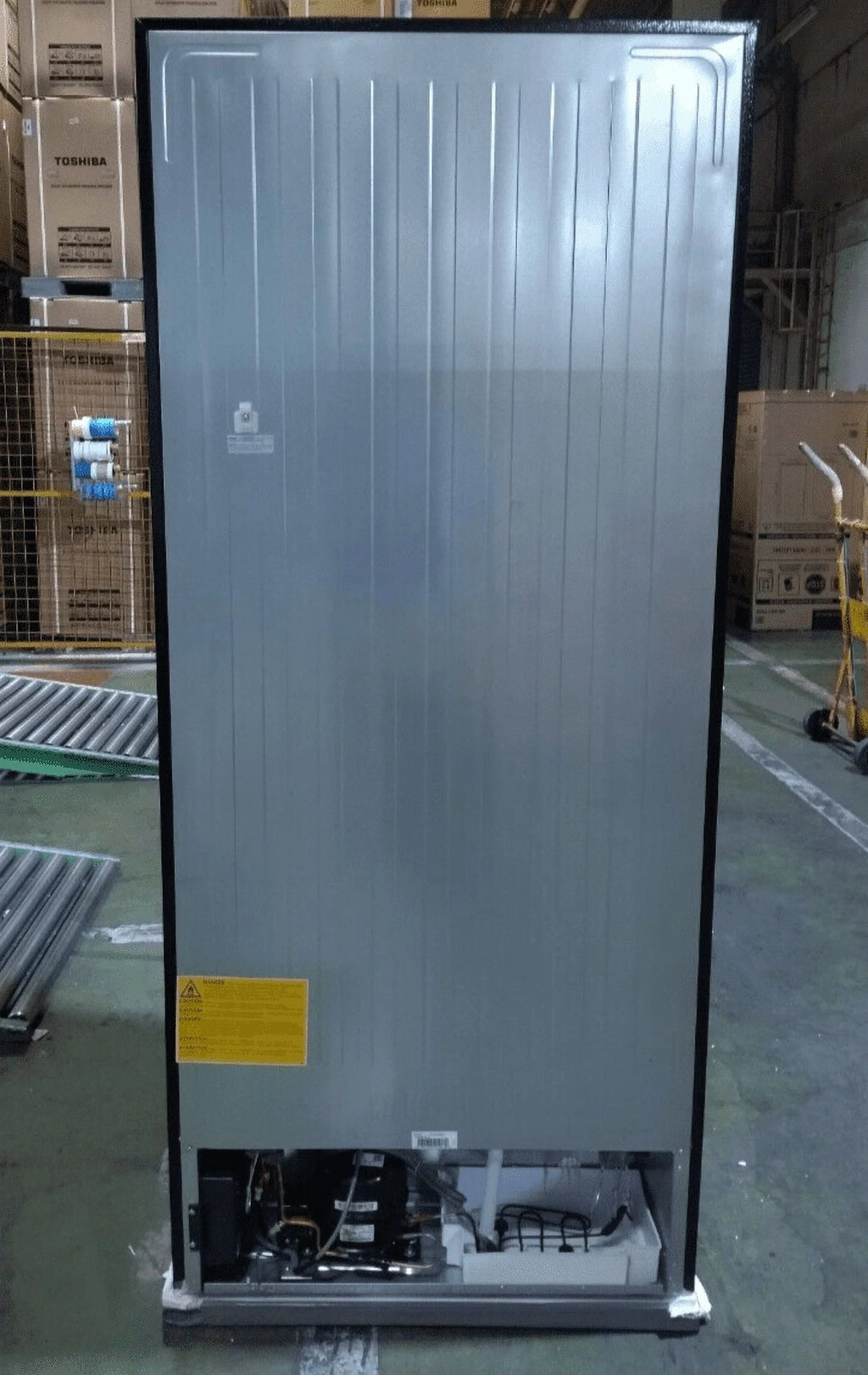 FORT�� 33 inch Upright 21 Cu ft Freezer in Stainless Steel F21UFLESSS Left Door Fridge