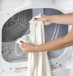GE Appliances 7.2 cu. ft. Gas Dryer with Aluminized Alloy Drum and HE Sensory Dry