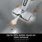 Shark SteamSpot Steam Mop with Steam Blaster for Sealed Hard Floors, XL Removable Tank, Washable Dirt Grip? Pad, 2  Modes,S2000