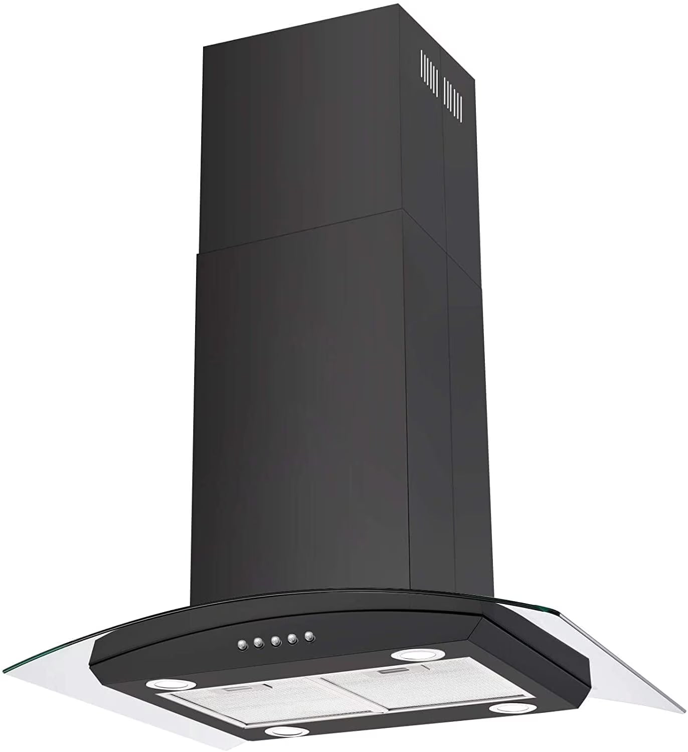Island Range Hood 30-inch Kitchen 3-Speed Extractor Fan Vent Hood Airflow 900CFM