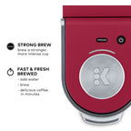 Keurig K-Mini Plus Single Serve K-Cup Pod Coffee Maker, Dusty Rose