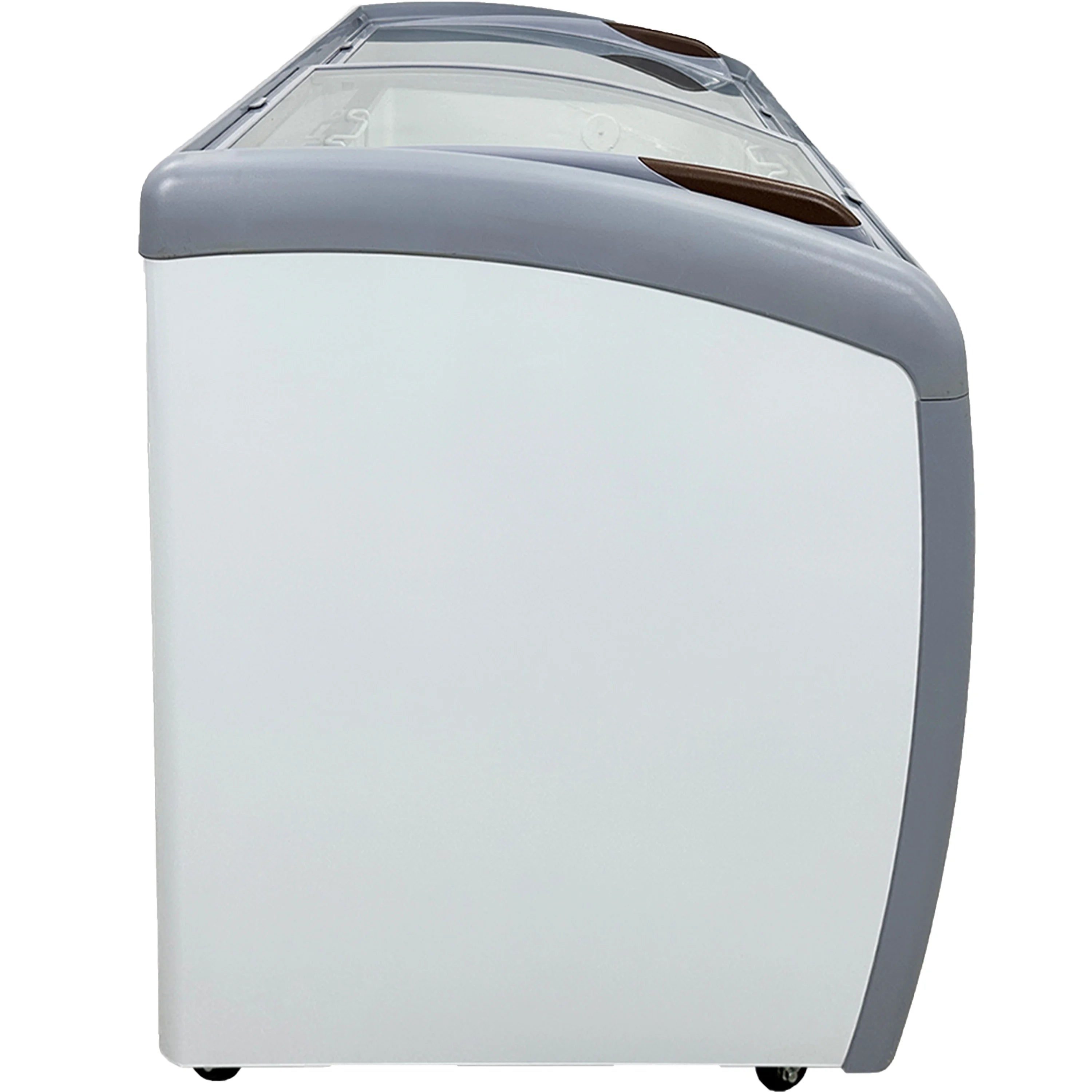 Elite Kitchen Supply 9.2 cu ft Commercial Ice Cream Freezer, White