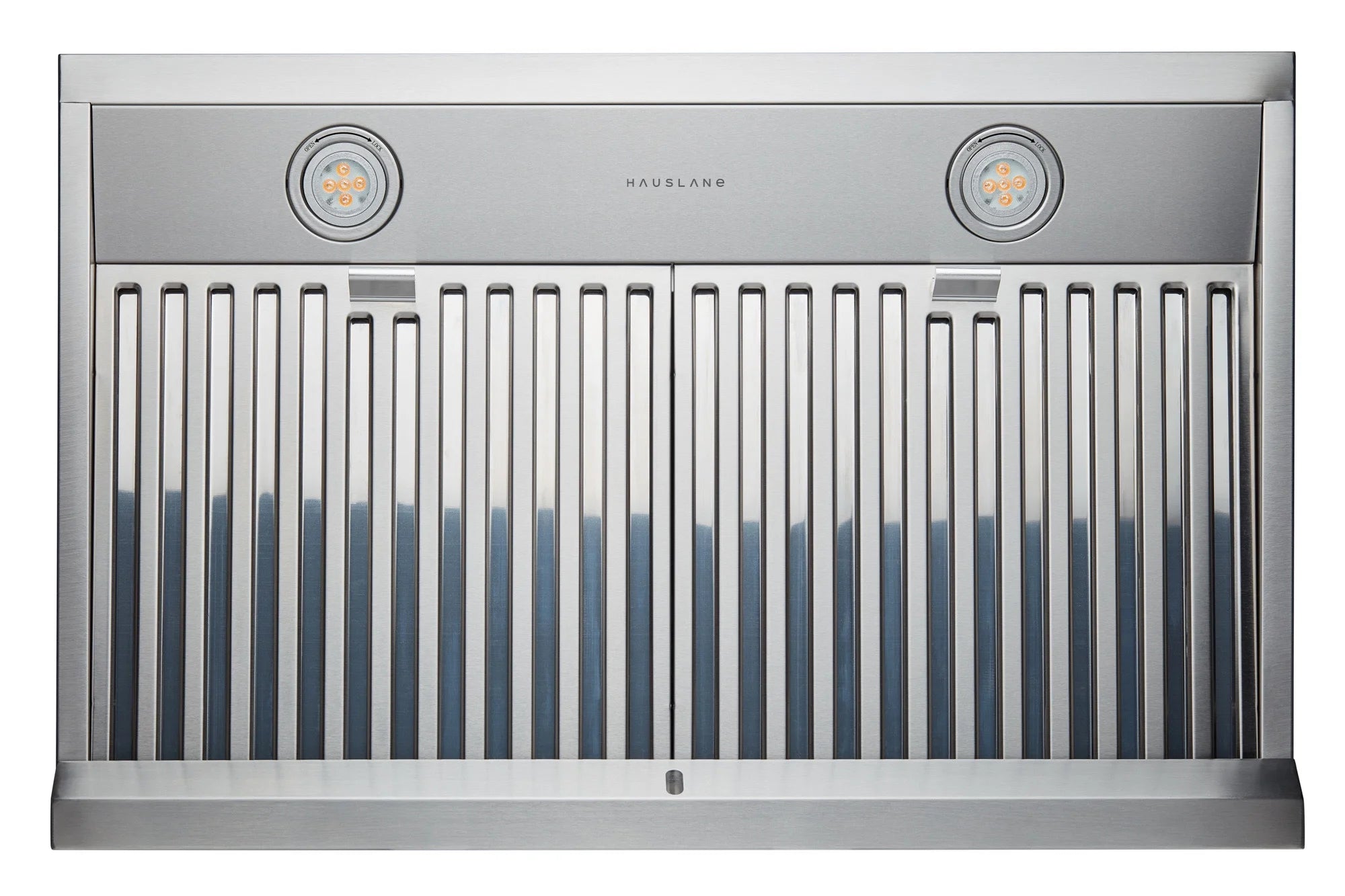 Hauslane Chef Series 36'' Stainless Steel Wall-Mount Range Hood 860 CFM, Touch Screen, Easy Clean Baffle Filters, LED Lamps