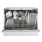 Danby 6 Place Setting Countertop Dishwasher in White (DDW621WDB)