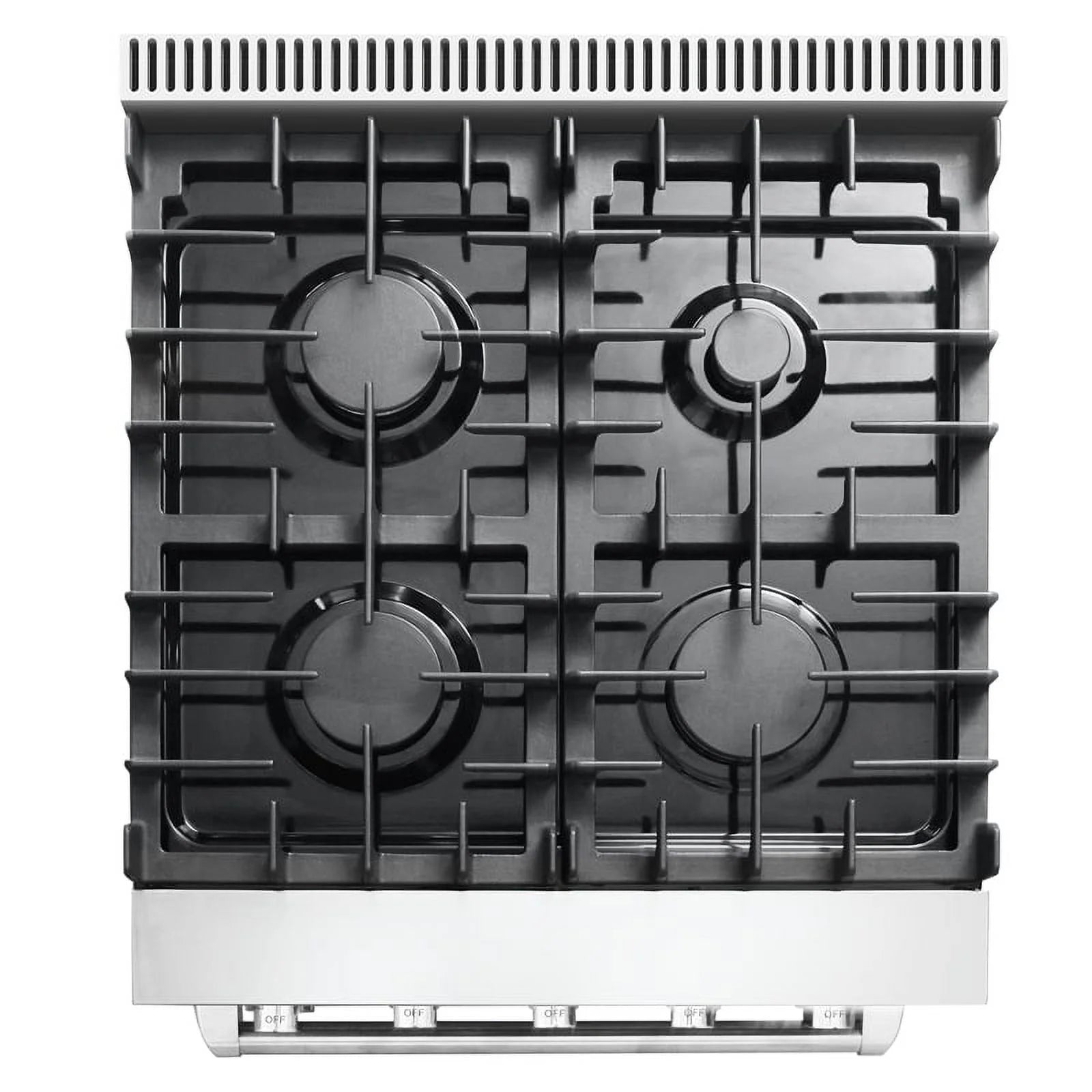 24 in. Freestanding Gas Range with 3.73 cu. ft. Capacity Oven in Stainless Steel