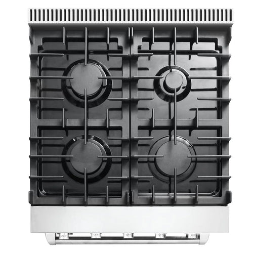 24 in. Freestanding Gas Range with 3.73 cu. ft. Capacity Oven in Stainless Steel