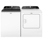 WHIRLPOOL WTW6157PW high efficiency top load washer