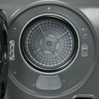 HOMCOM 1.5 cu Ft 120V Charcoal Gray Electric Dryer