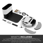 iHome Orbita Pro LIDAR Robot Vacuum + Mop with Auto Empty Base