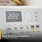 WHIRLPOOL WFC682CLW combination washer electric dryer