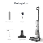 JONR ED12 Vacuum Mop all in one, Cordless Wet Dry Vacuum Cleaner and Mop Combo, Edge Cleaning, One-Step Cleaning, 850ml Water Tank, 30 Minutes Running Time for Hard Floors, Pet Hair