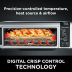 Ninja?? SP101 Foodia?�� 8-in-1 Digital Air Fry Oven, Flip-Away for Storage, Dehydrate, Keep Warm