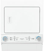 Frigidaire 5.5 Cu. Ft. 120 V White Electric Washer & Dryer